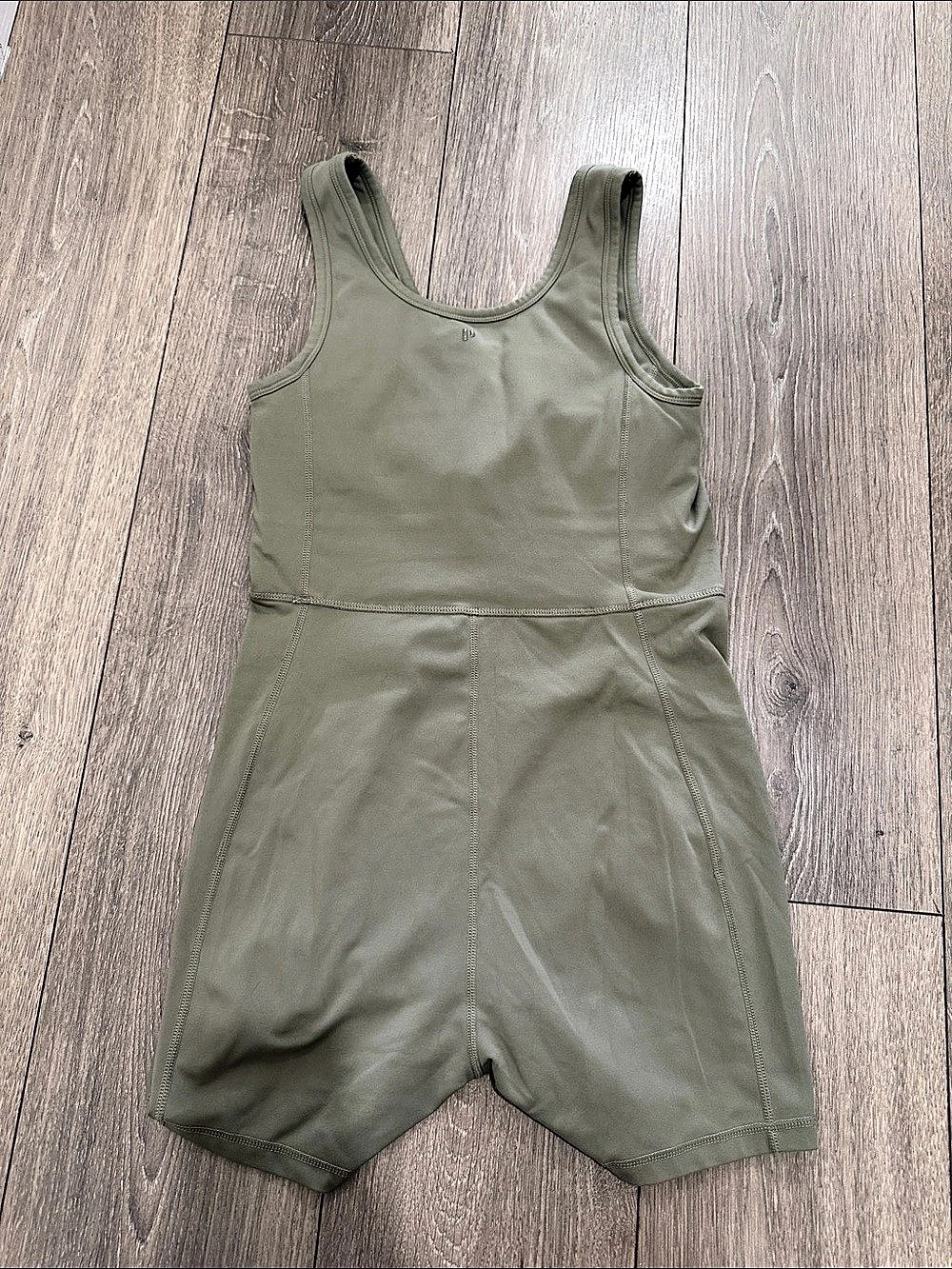 PacSun Olive Athletic Romper